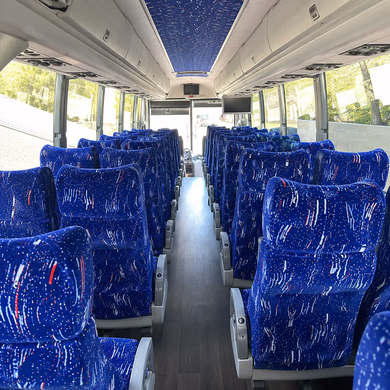 westminster charter bus interior gallery