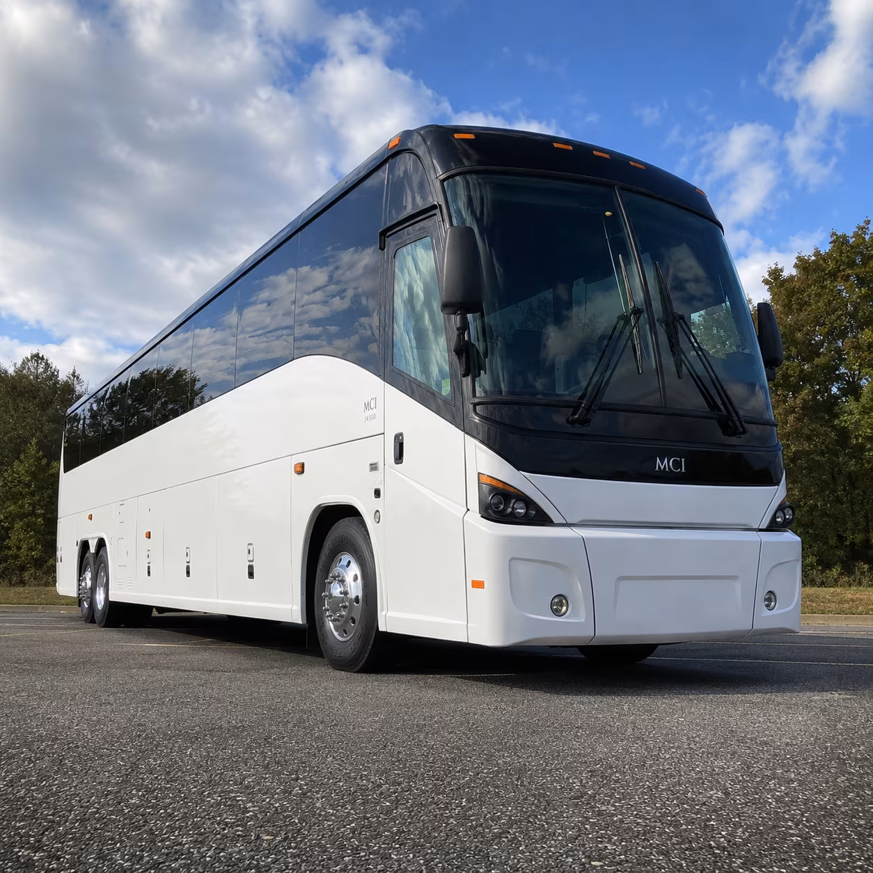 westminster charter bus rental exterior