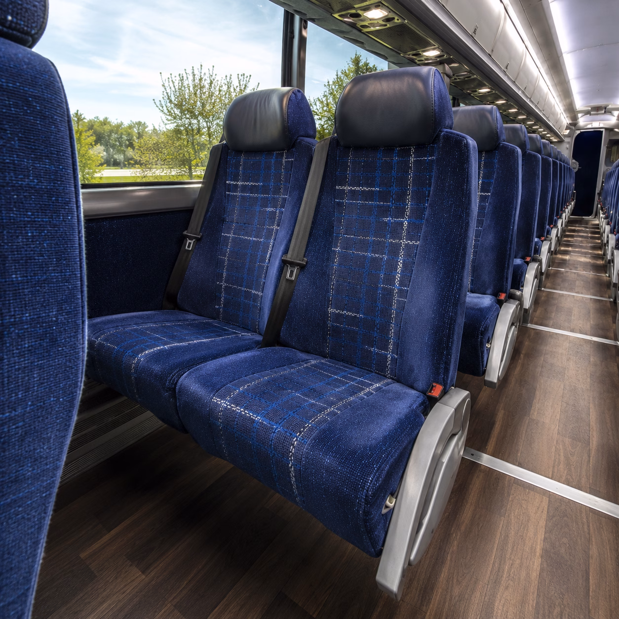 westminster charter bus rental inside